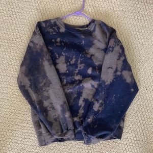 tie dye crewneck sweatshirt